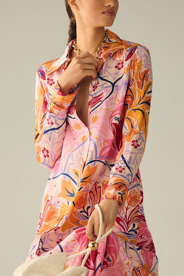 Corey Lynn Calter Maxi Shirt Dress | Anthropologie