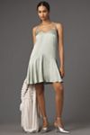 By Anthropologie Silky Ruffle Shorts