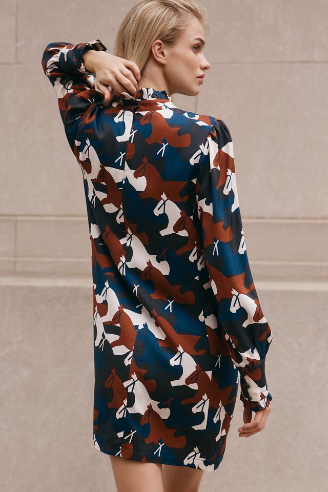 Corey Lynn Calter Rebecca Long-Sleeve Mini Dress #1