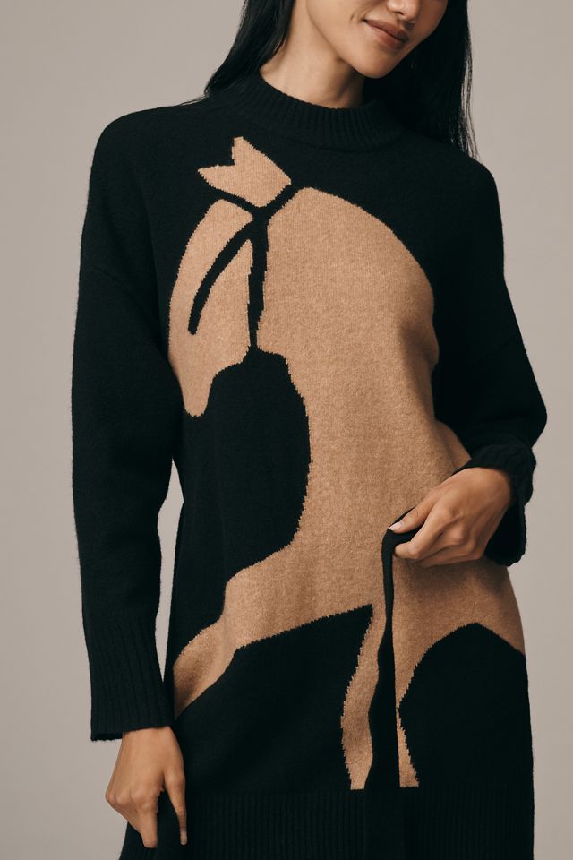 Corey Lynn Calter Heidi Belted Sweater Mini Dress #3