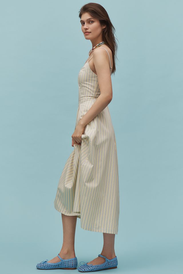 Joe's Jeans The Rhone V-Neck A-Line Midi Dress #2