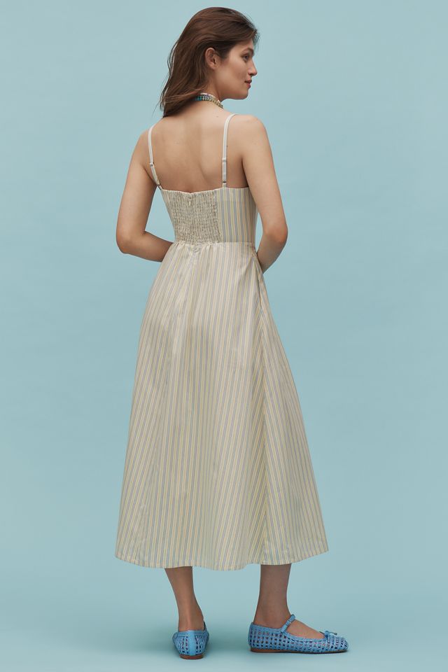Joe's Jeans The Rhone V-Neck A-Line Midi Dress #3