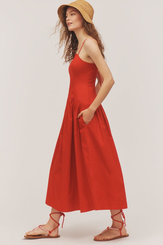 Joe's Jeans The Mara Tie-Strap A-Line Midi Dress #2