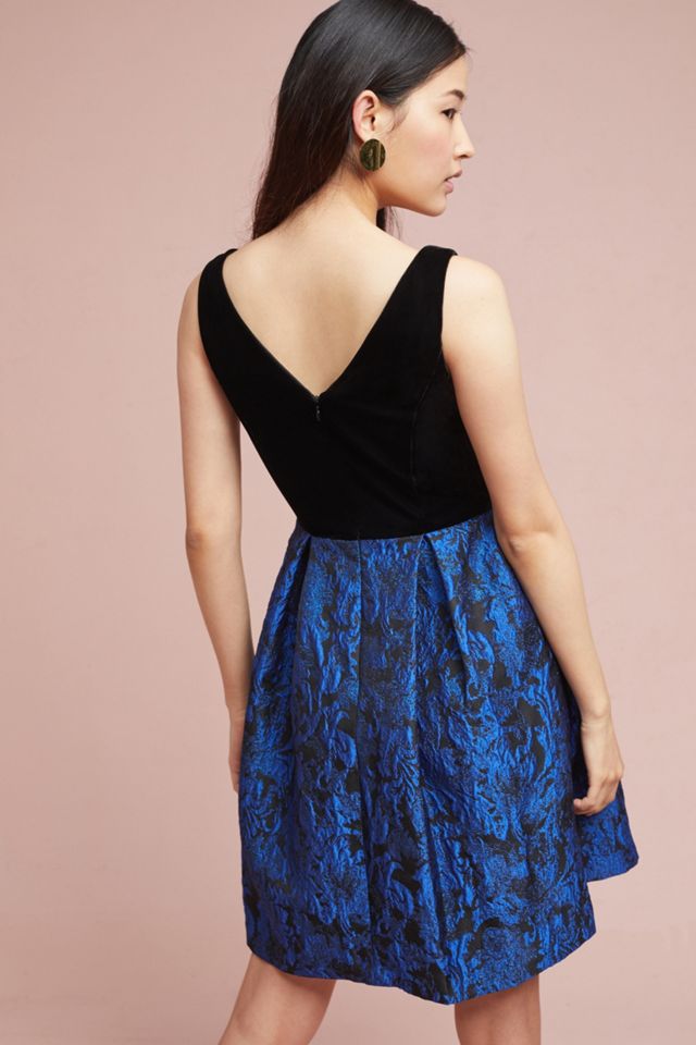Velvet & Jacquard Dress #3