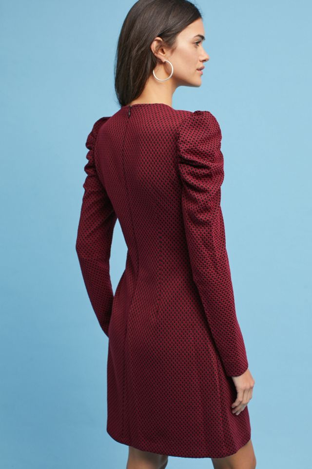 Ruched-Sleeve Knit Dress | Anthropologie