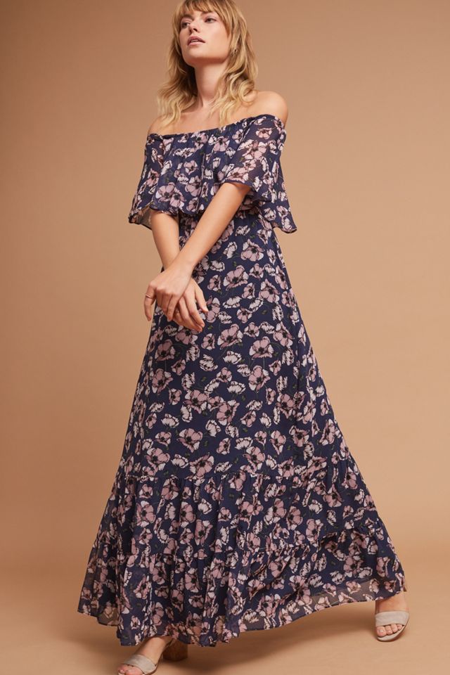 Willow Off-The-Shoulder Maxi Dress #1
