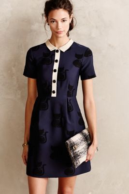 House Cat Shift Dress