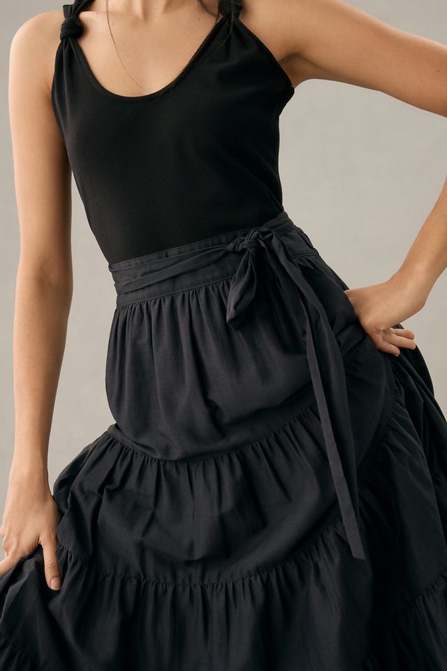 Paige Tiered Scoop-Neck Dress #2