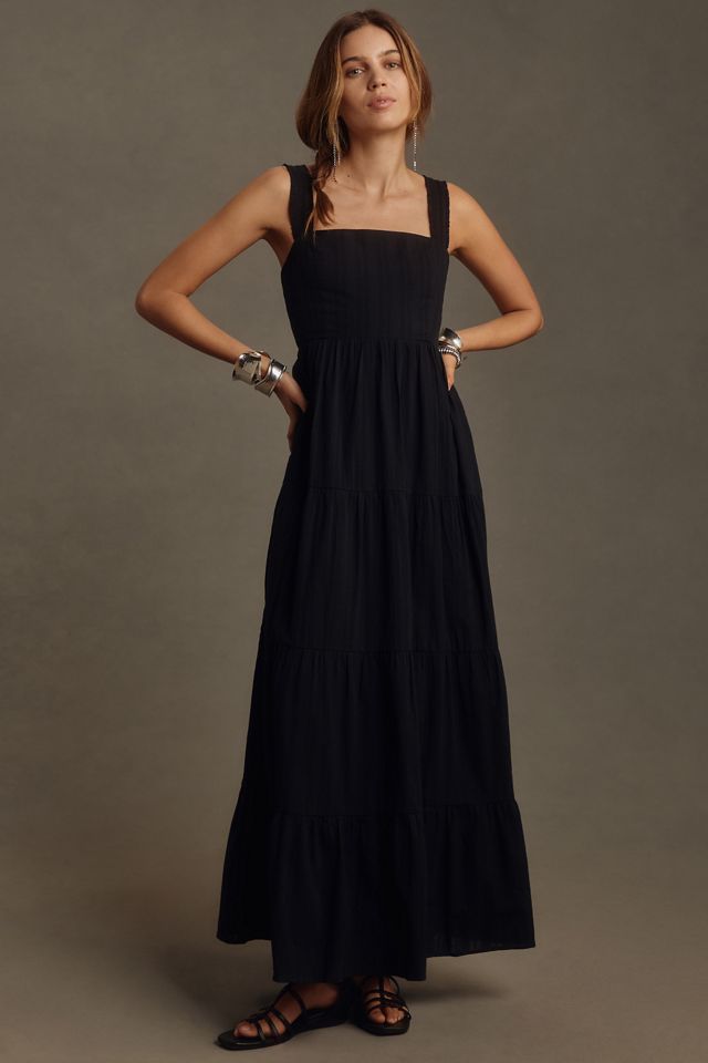 PAIGE Ginseng Sleeveless Tiered Maxi Dress #3