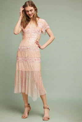 Nanette Lepore Zelda Beaded Dress | Anthropologie