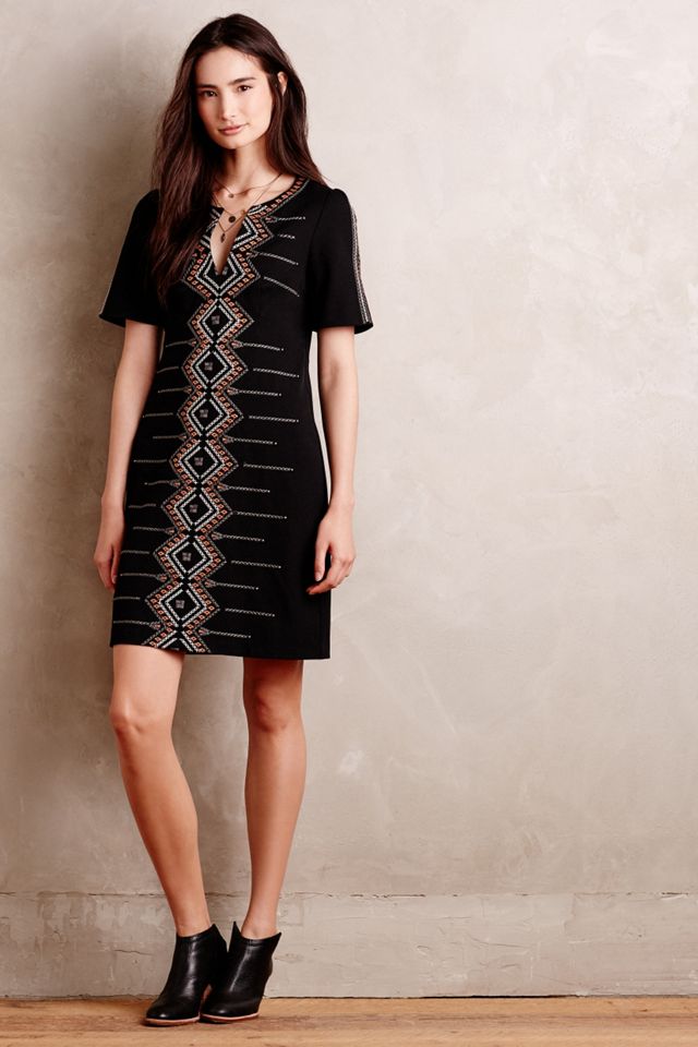 Ceylon Splitneck Dress