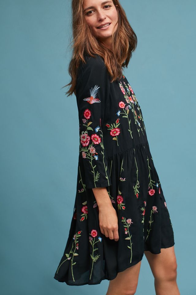 Allison Embroidered Tunic Dress