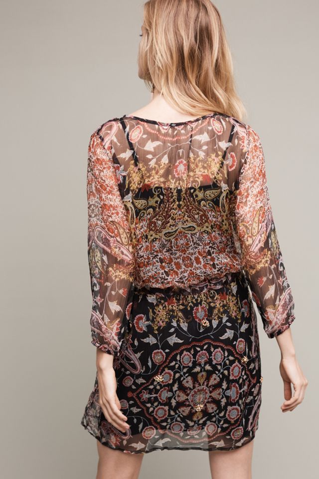 knee length dresses for ladies Free People Countryside Printed Mini Dress  Libby Story