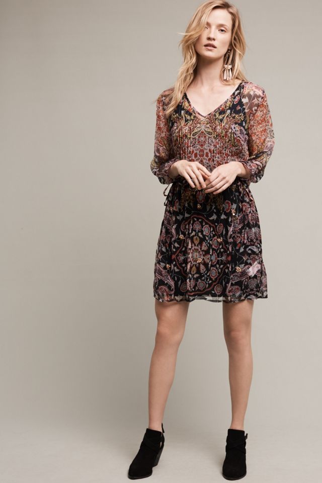 knee length dresses for ladies Free People Catalina Mini Dress Ivory / S
