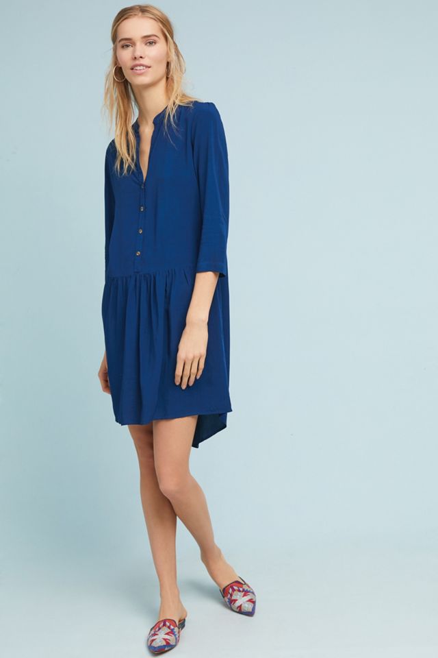Sonia Drop-Waist Shirtdress #3