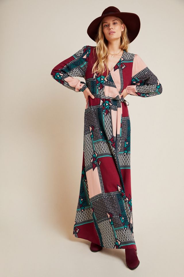 Virginia Wrap Maxi Dress #1