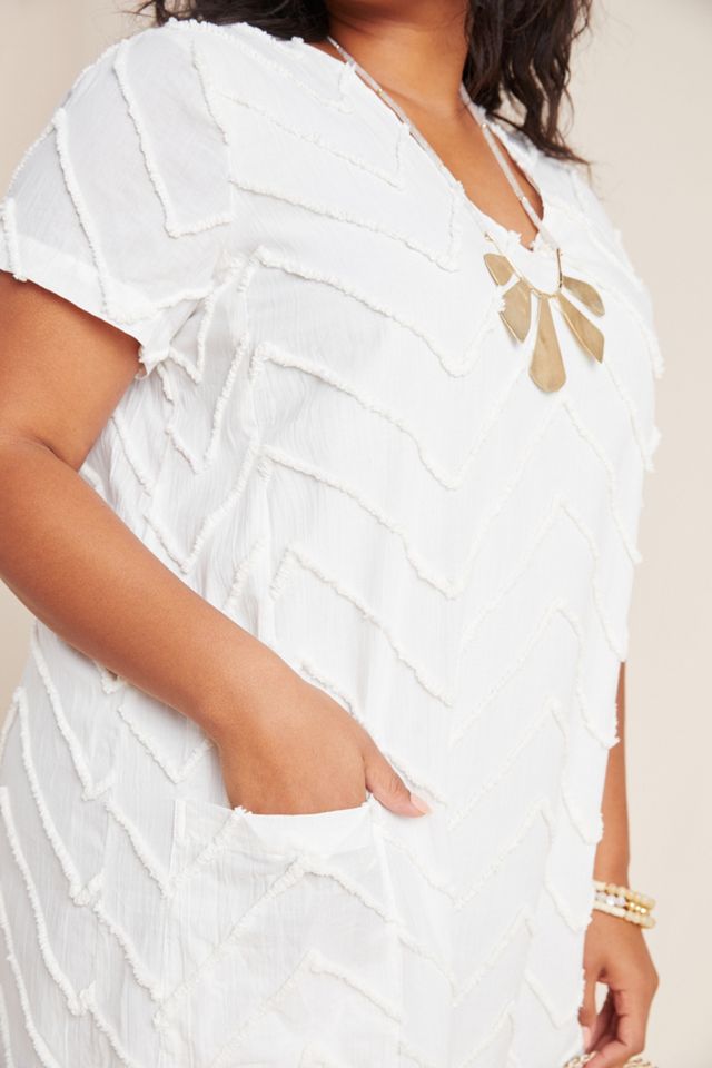 Marcelle Textured Shift Dress #6