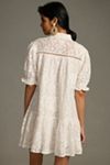 porridge tiered lace tunic dress Porridge Tiered Lace Tunic Dress