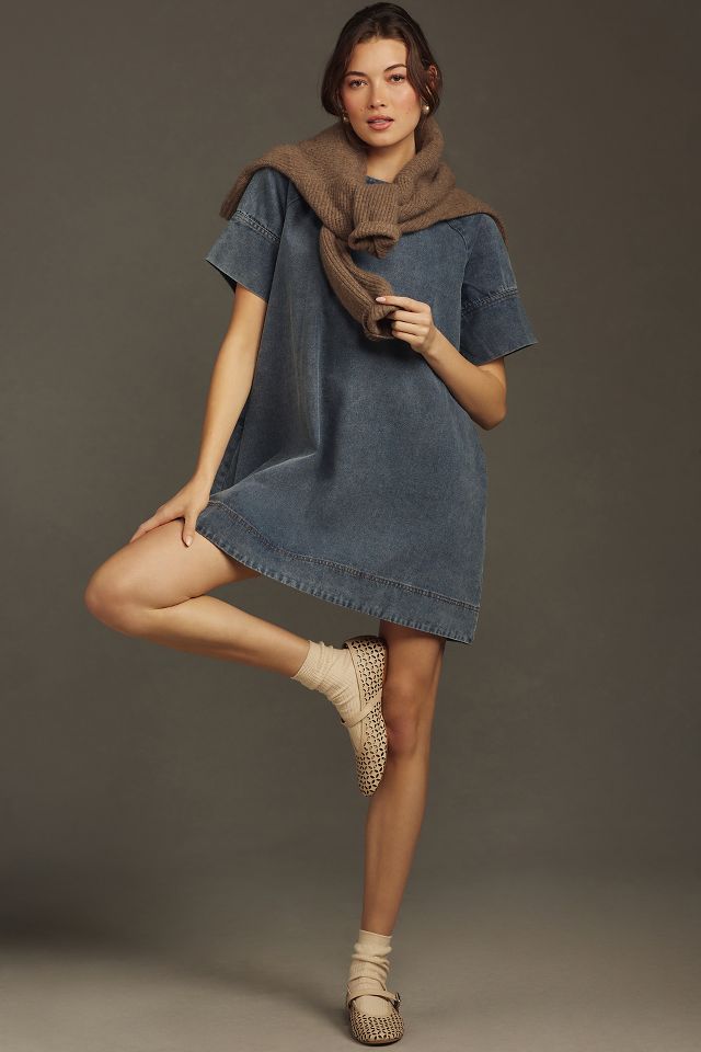 Anthropologie 2024 denim dress