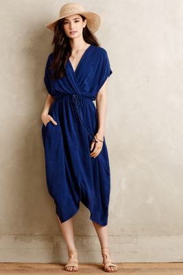 Drawstring Tulip Dress