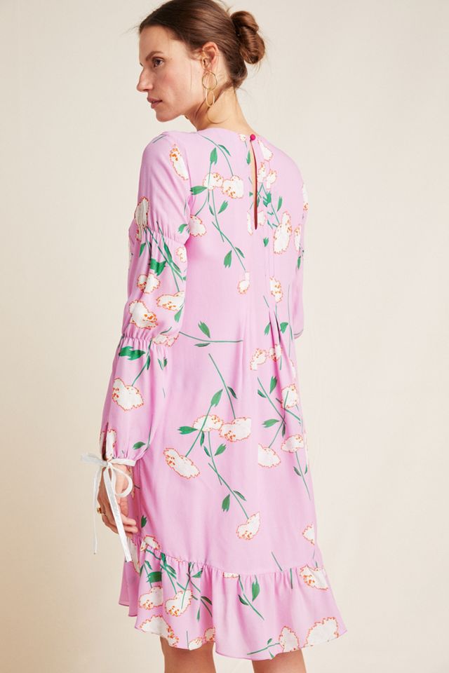 Cynthia Rowley Tie-Sleeved Floral Maxi Dress | Anthropologie