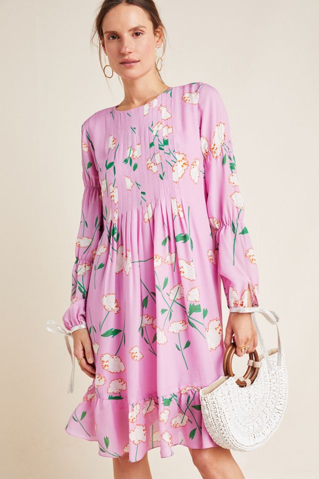 Cynthia Rowley Tie-Sleeved Floral Maxi Dress | Anthropologie