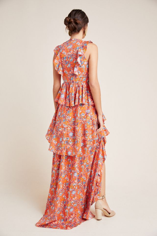 Cynthia Rowley Savannah Tiered Maxi Dress #1