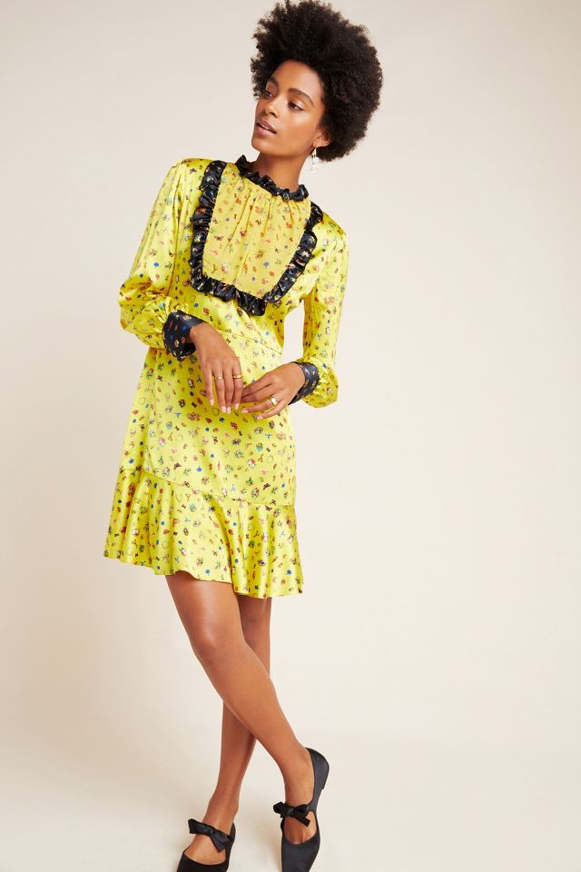 Cynthia rowley 2025 yellow dress