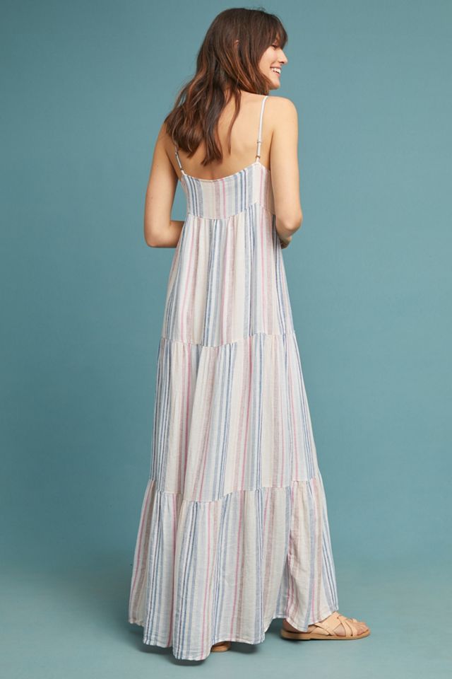 Splendid Brunch Striped Maxi Dress #1