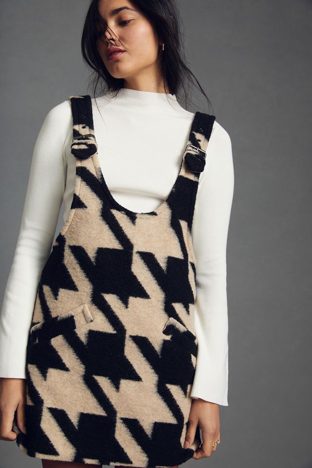 Anna Sui Houndstooth Jumper Mini Dress #2