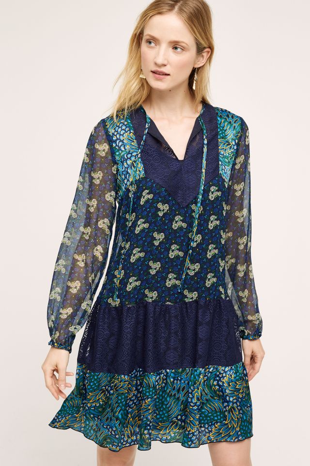 Anthropologie peasant outlet dress