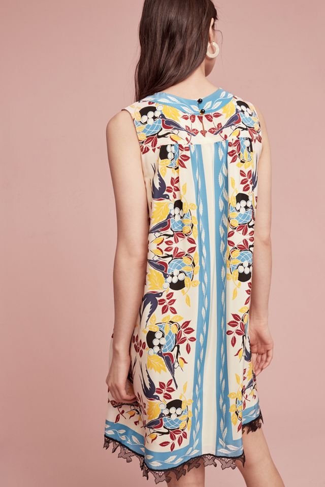 Bird's Nest Silk Tunic Dress #3