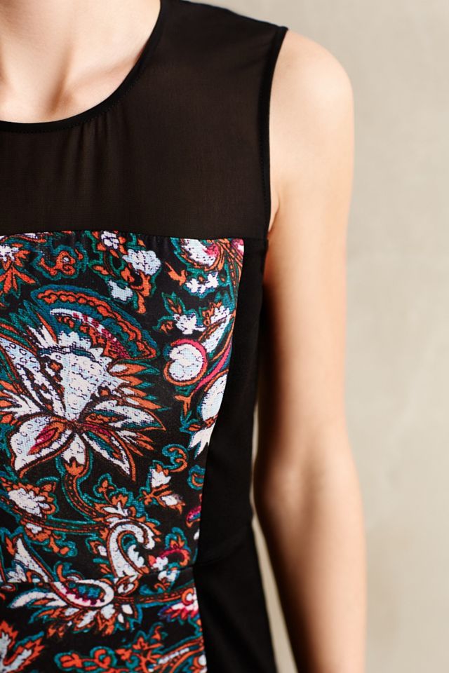 Paisley Panel Petite Shift  #2