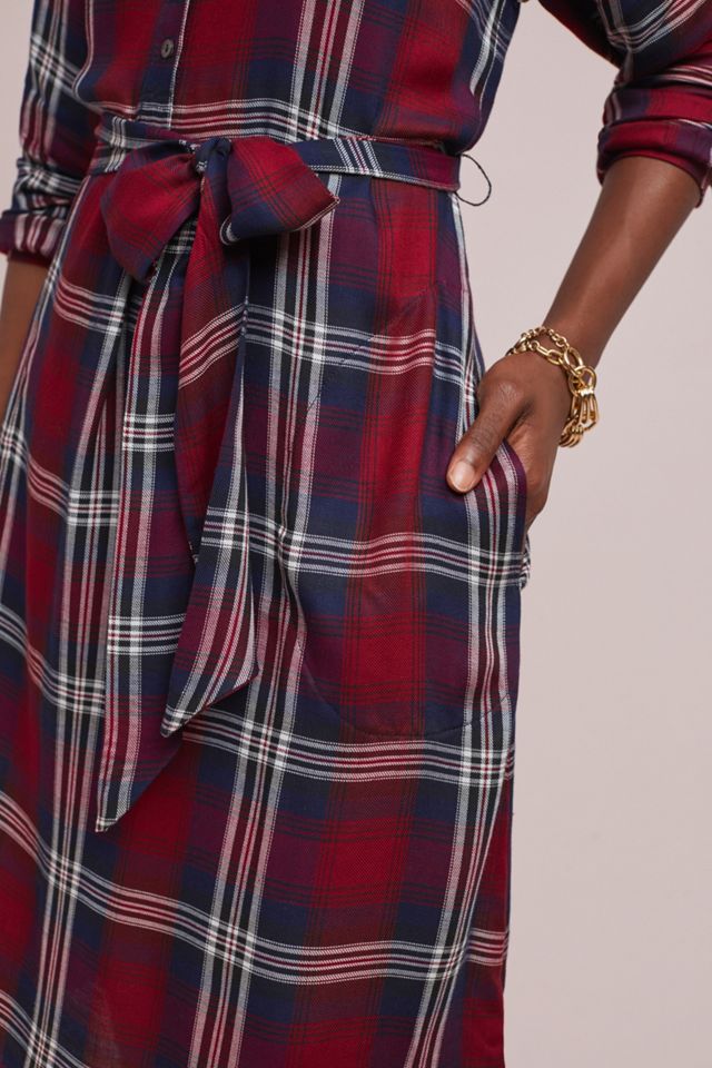 Tilda Plaid Shirtdress #1