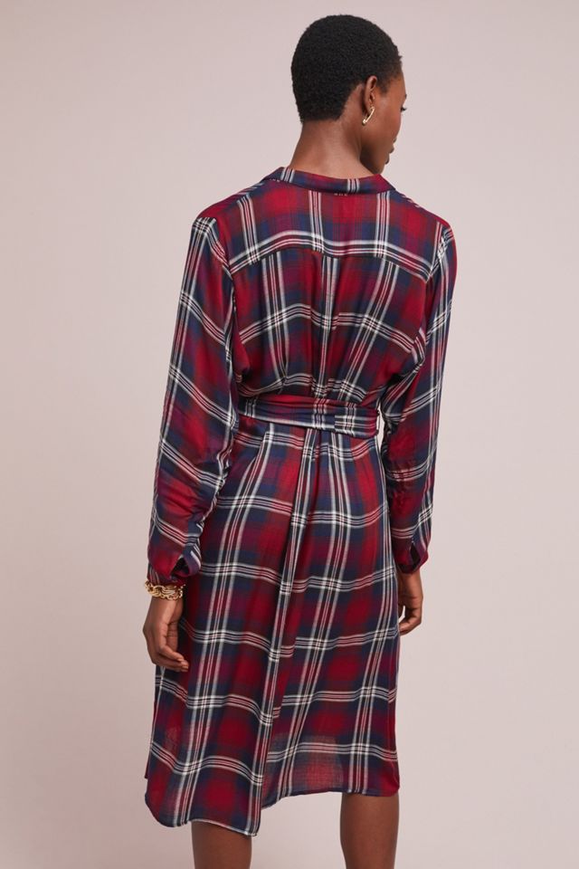 Tilda Plaid Shirtdress #2