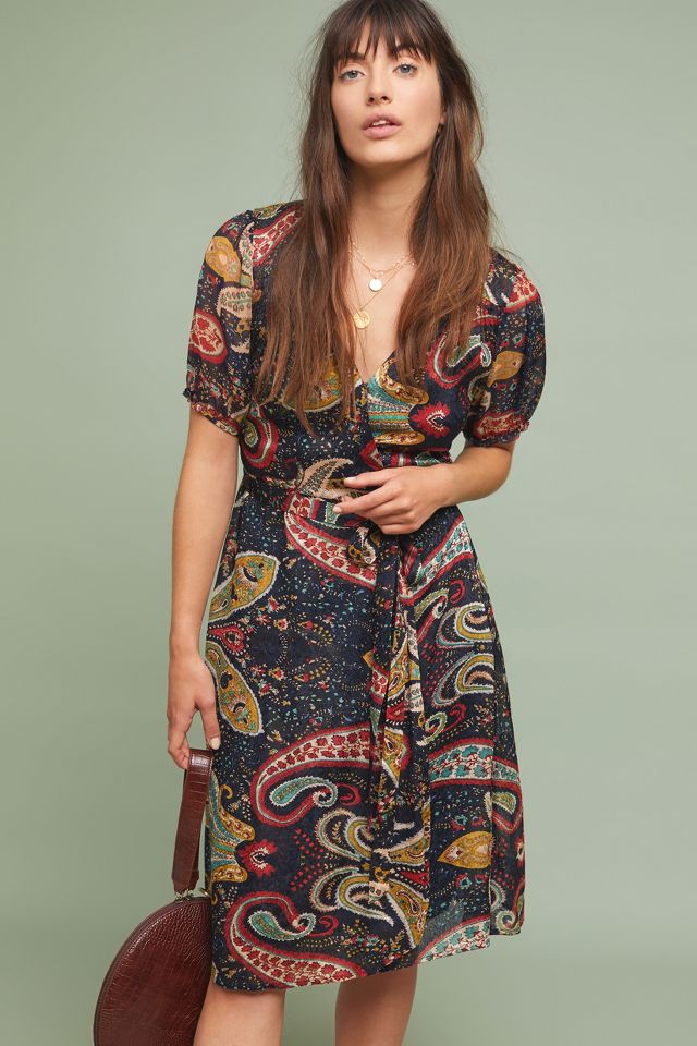 Taylor Paisley Dress | Anthropologie