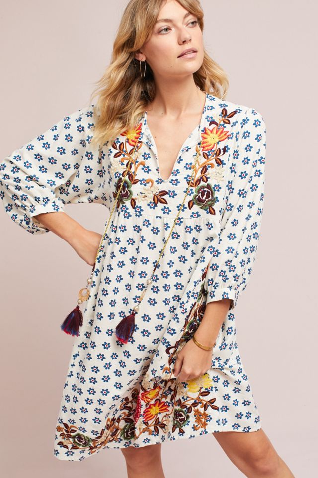 Emilie Embroidered Dress #1