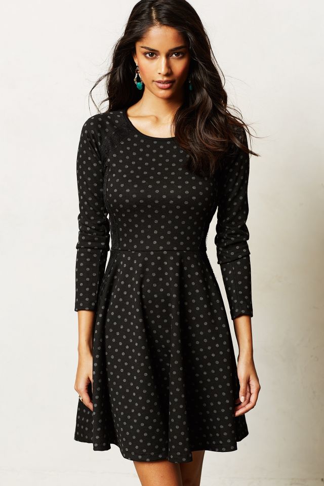 Lace Framed Dress Anthropologie