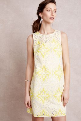 Lemon Lace Shift