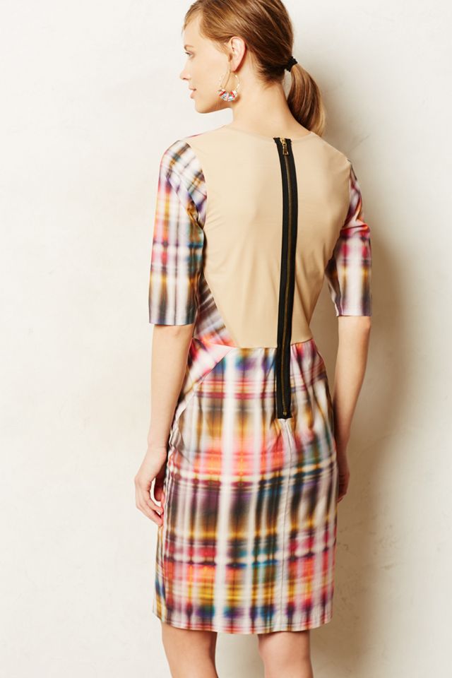 Parc Plaid Sheath Dress #1