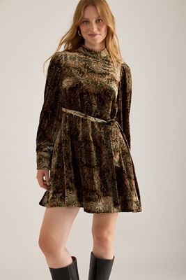 Barbour x Farm Rio Robe Mini Ana-Clara