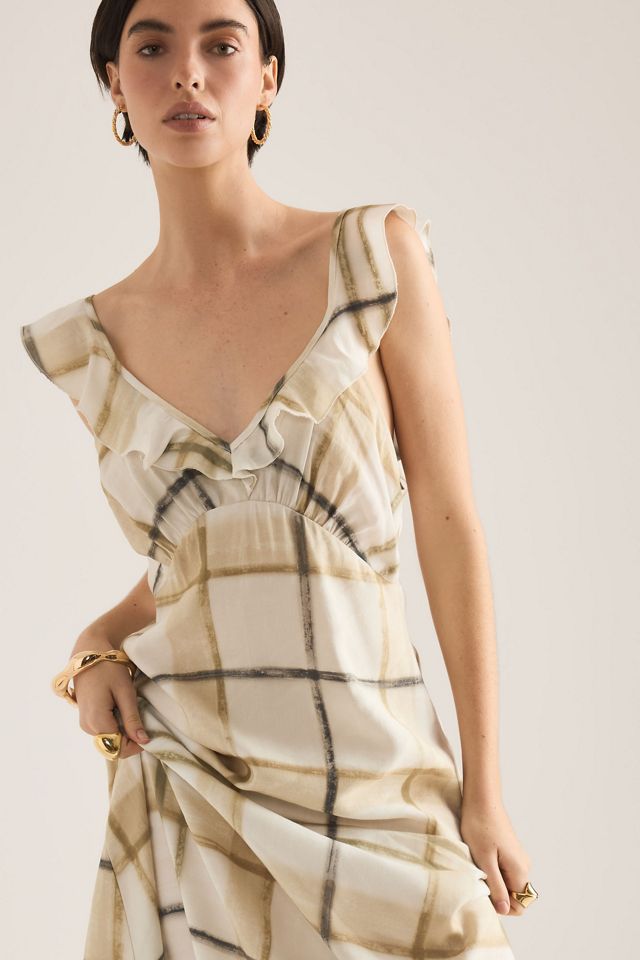 Barbour Gianna Tartan Midi Dress #3