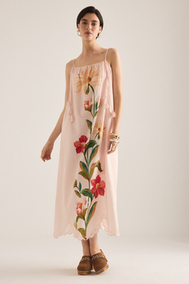 Barbour x Farm Rio Bromelia Midi Dress