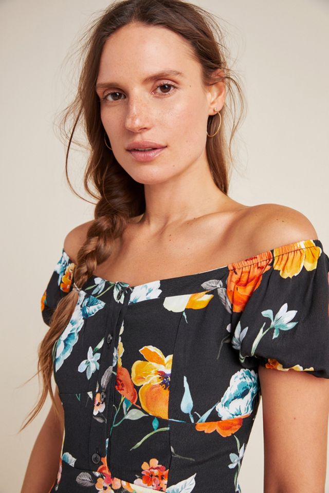 yumi kim off the shoulder dress Yumi Kim Dolce Off-The-Shoulder Maxi Dress
