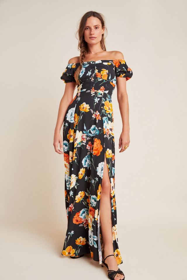 yumi kim off the shoulder dress Yumi Kim Dolce Off-The-Shoulder Maxi Dress