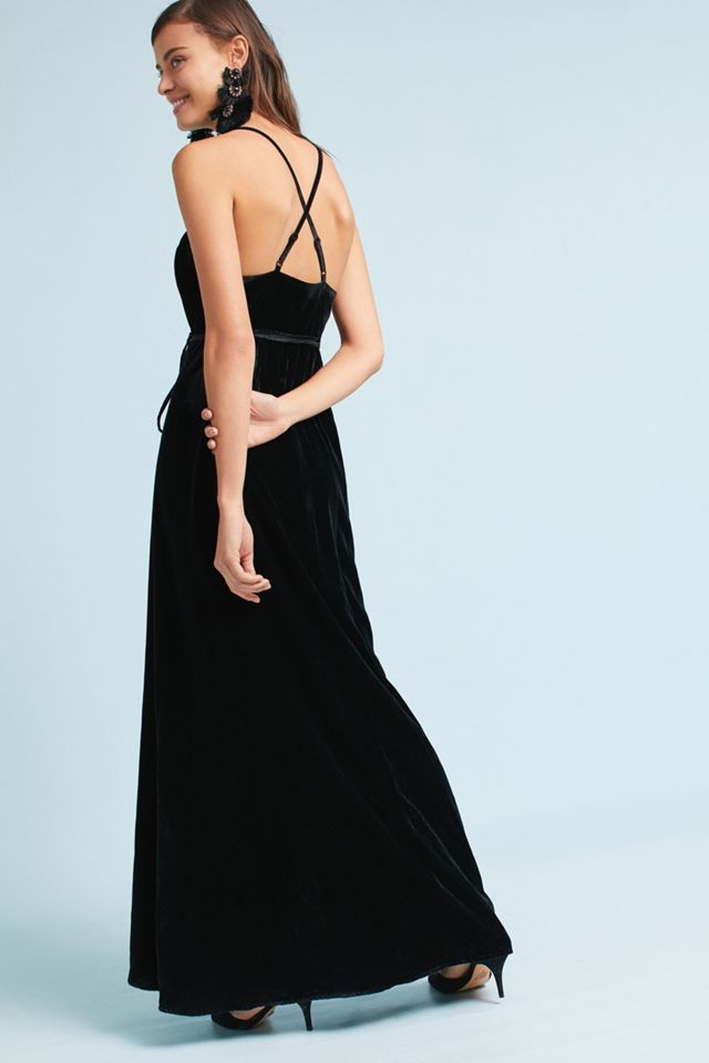 Yumi Kim Velvet Maxi Dress #2
