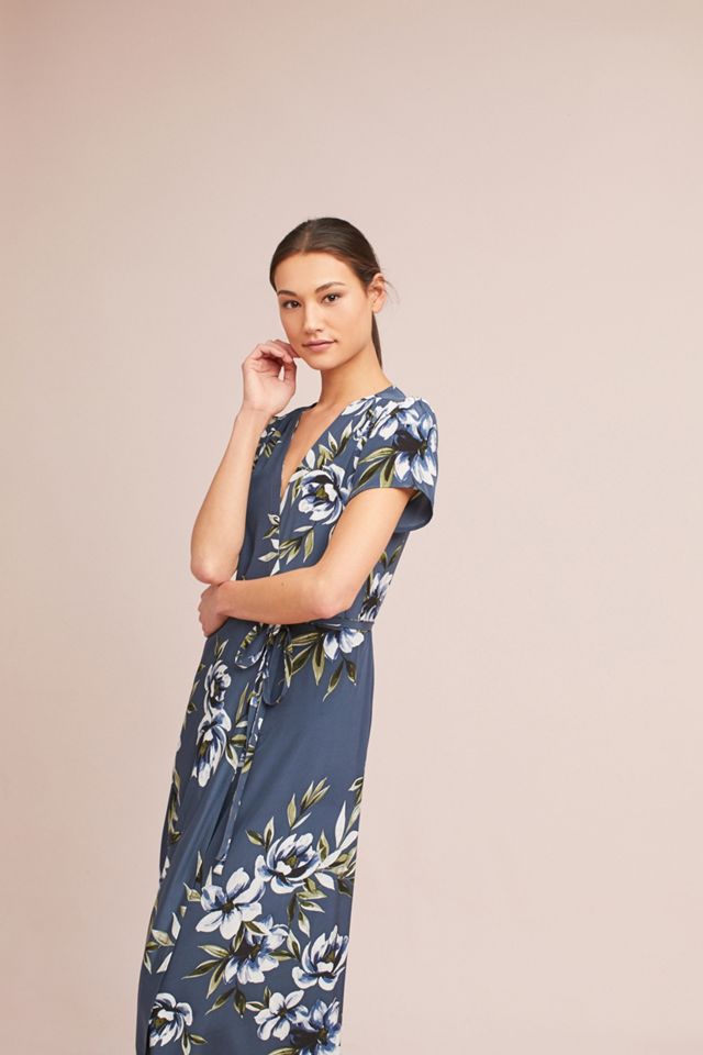 Yumi Kim Claudia Silk Wrap Dress | Anthropologie