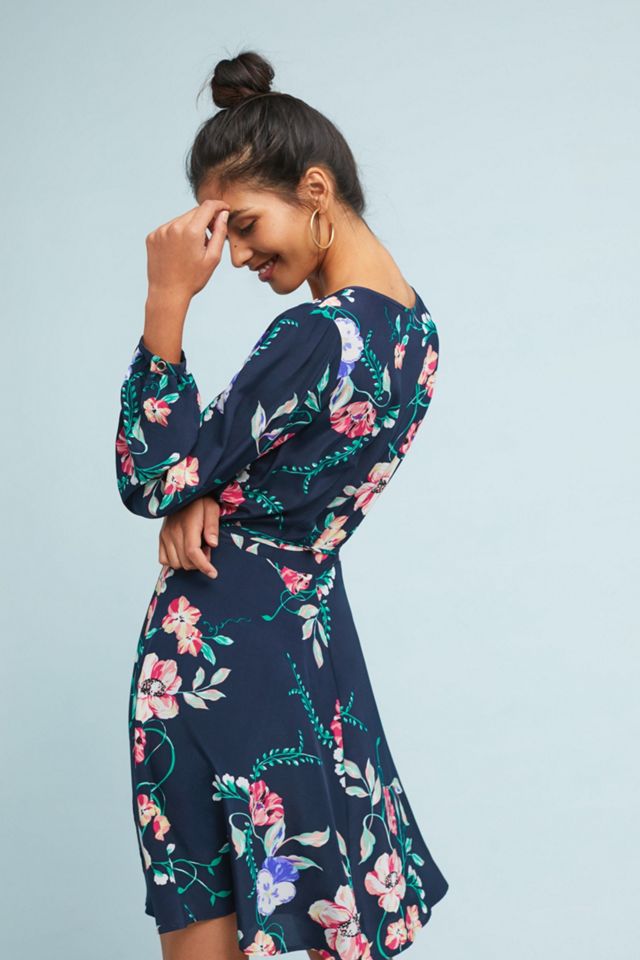 Yumi Kim Renata Silk Wrap Dress | Anthropologie