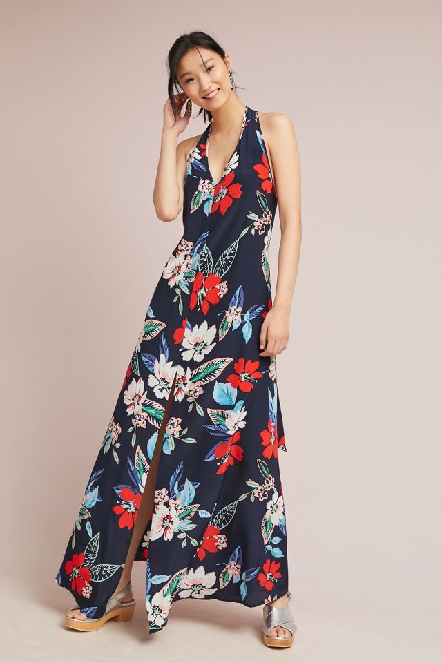 Yumi kim silk 2025 maxi dress