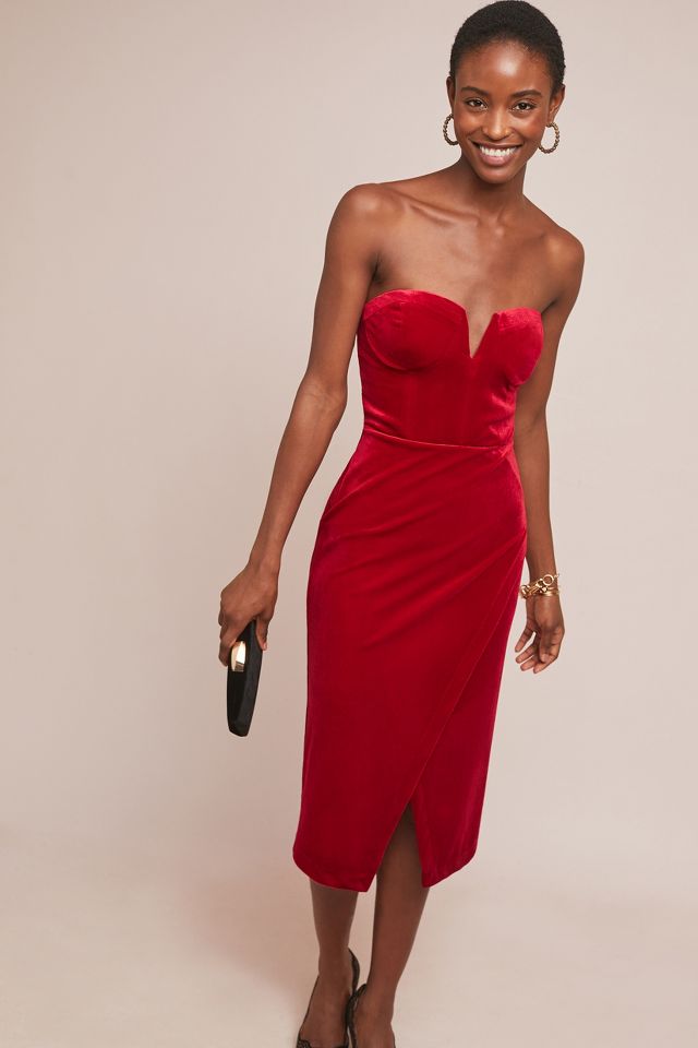 Yumi kim 2024 velvet dress